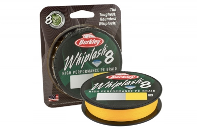 BERKLEY WHIPLASH 8  BRAID 0.14MM 19.2KG 42.2LB