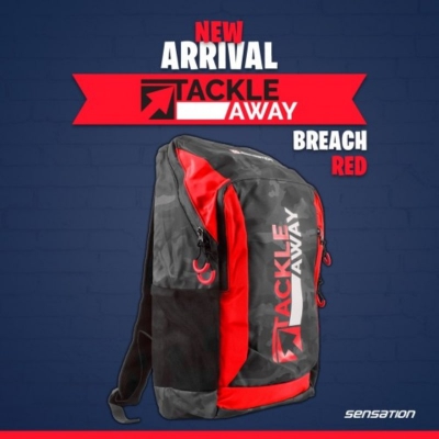TACKLE AWAY BAG BREACH RED