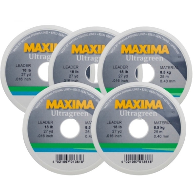 MAXIMA ULTRA GREEN 17KG 35LB 100M  0.57MM