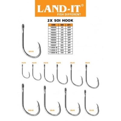 LAND-IT 2X HEAVY DUTY SOI 1/0