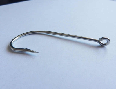 SNY HOOK 12/0 SILWER PCS 3
