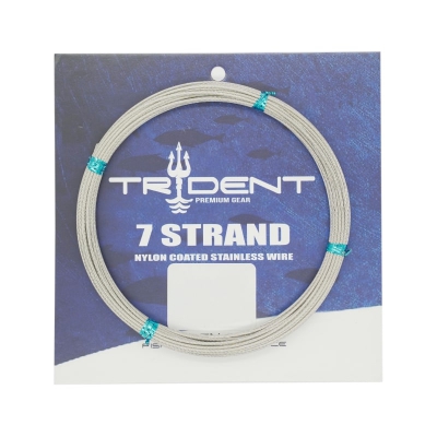 TRIDENT WIRE 7 STRAND NYLON COATED 40LB