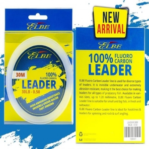 ELBE FLUORO CARBON LEADER 120LB-1.00 20M
