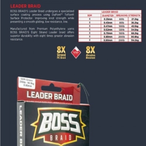 BOSS LEADER BRAID 8X 100LB
