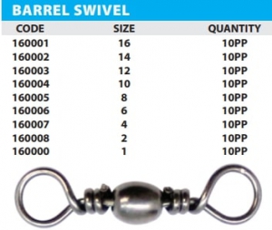 LINX BARREL SWIVELS SIZE 1