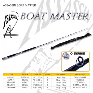 ASSASSIN BOATMASTER XH TROLLING 7'6FT