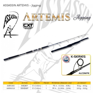 ASSASSIN ARTEMIS 80-120LB JIGGING