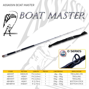 ASSASSIN BOATMASTER LTD 7'6FT ROD