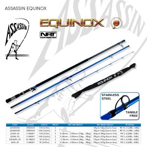 ASSASSIN EQUINOX 14' MED HVY  SPIN 3PC