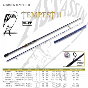 ROD ASSASSIN TEMPEST SPIN 7' HEAVY