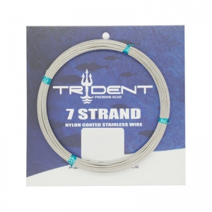 TRIDENT WIRE 7 STRAND NYLON COATED 40LB